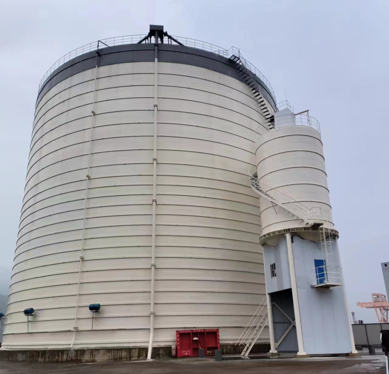 汉南10万吨水泥钢板库