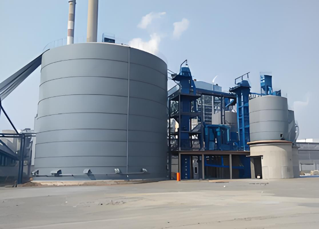 汉南1万吨钢板仓