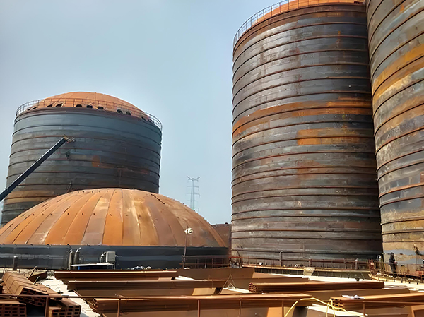 汉南焦粉钢板仓